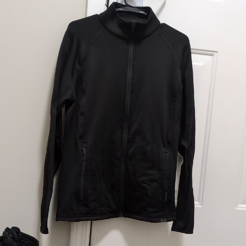 Black Full-Zip Jacket